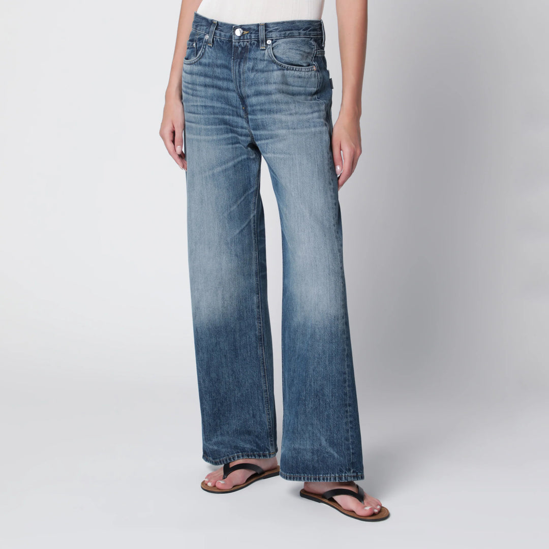HAIKURE - Haikure wide-leg jeans in Blue Ryder denim