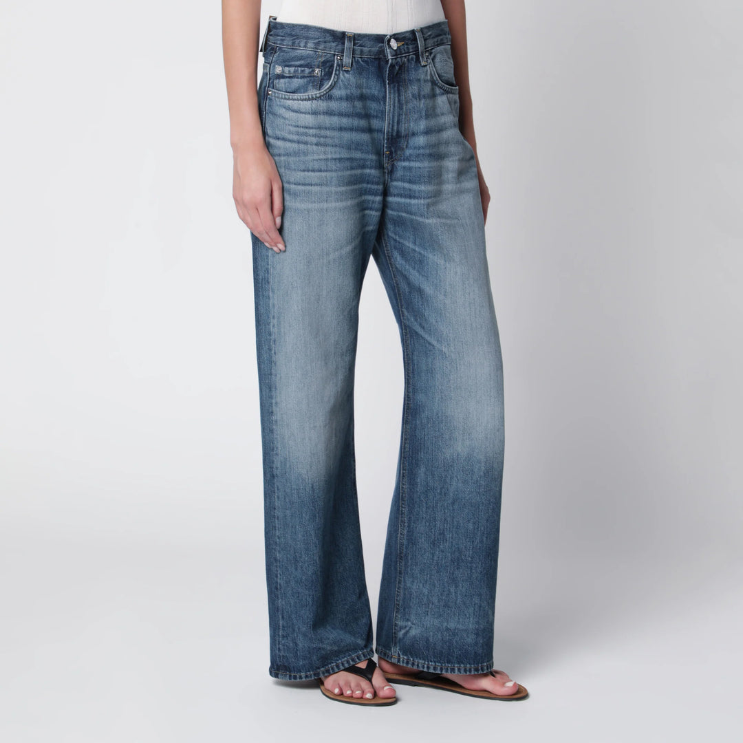 HAIKURE - Haikure wide-leg jeans in Blue Ryder denim