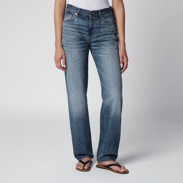 HAIKURE - Haikure jeans in washed Blue Ryder denim