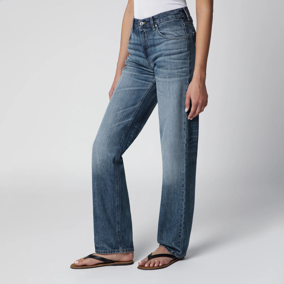 HAIKURE - Haikure jeans in washed Blue Ryder denim