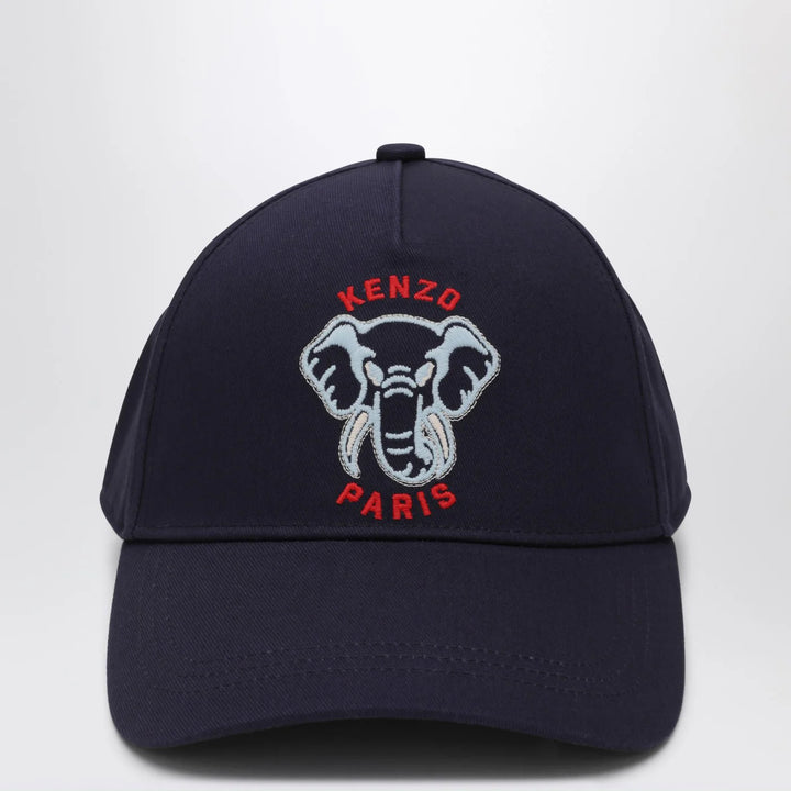KENZO - Navy blue baseball cap with logo