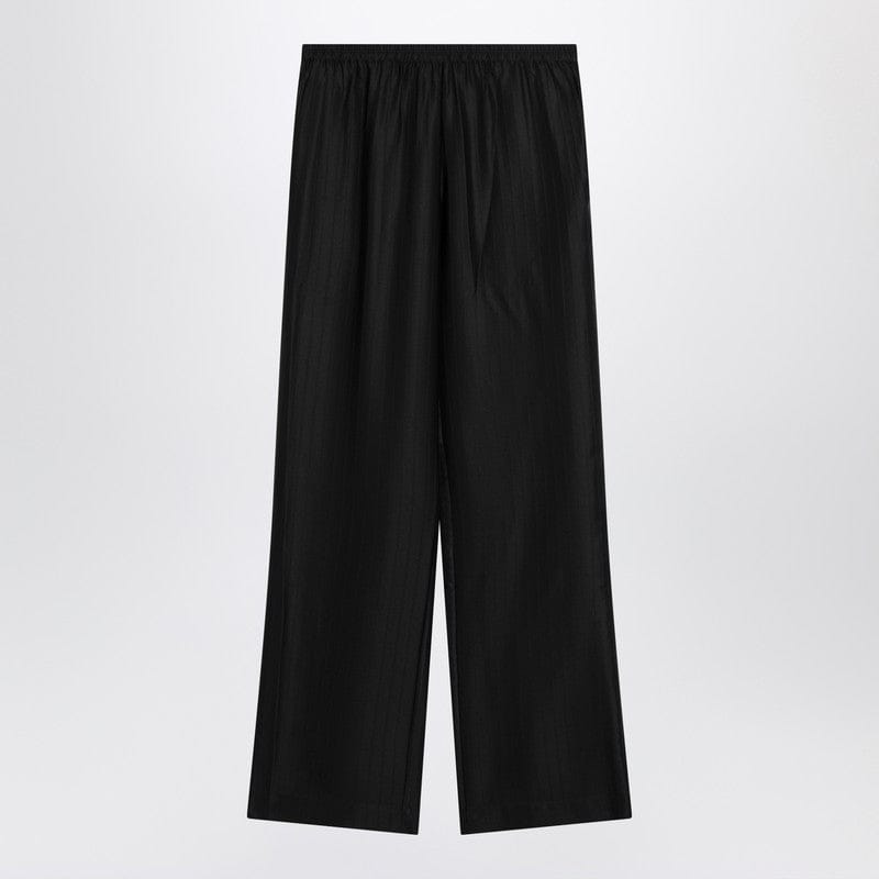 Pants LouLou De Saison - Black wide-leg Kadala trousers - M Brand
