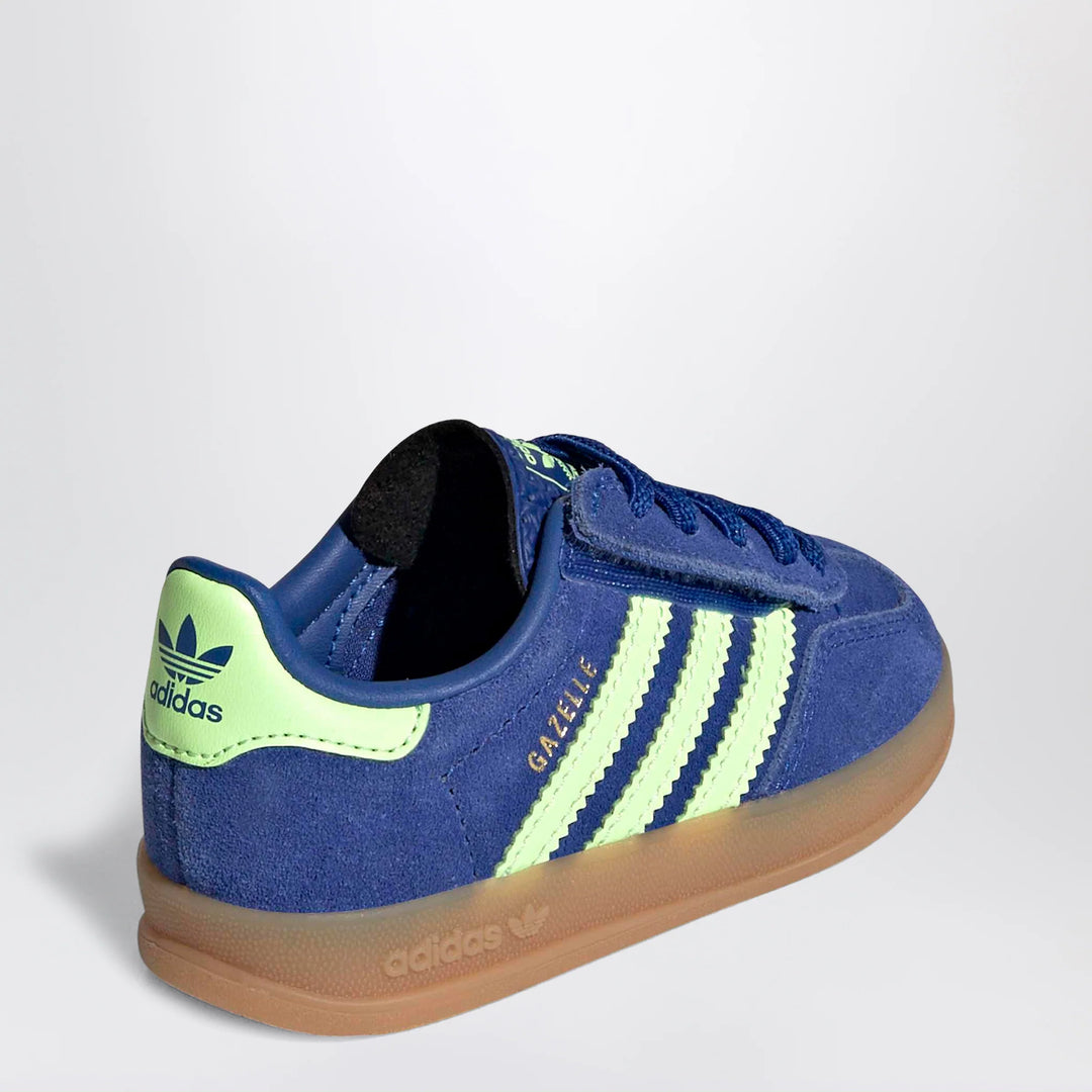 adidas Originals - Gazelle Indoor sneakers in Royal Blue / Green Spark / Gold Metallic