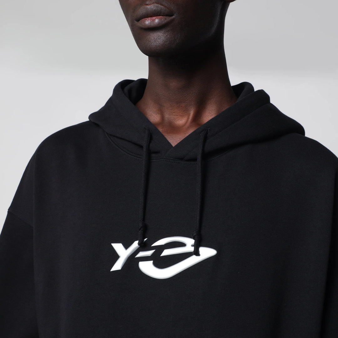 adidas Y-3 - Y-3 French Terry hoodie in black with Liquid logo