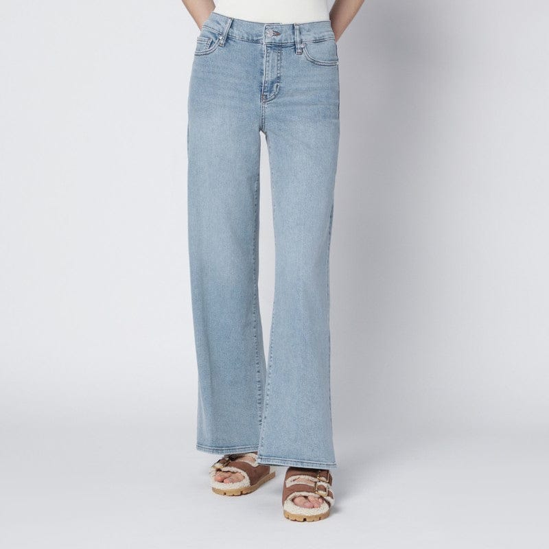 Pants Frame - Le Slim Palazzo jeans in Tribute light blue - 26 Brand