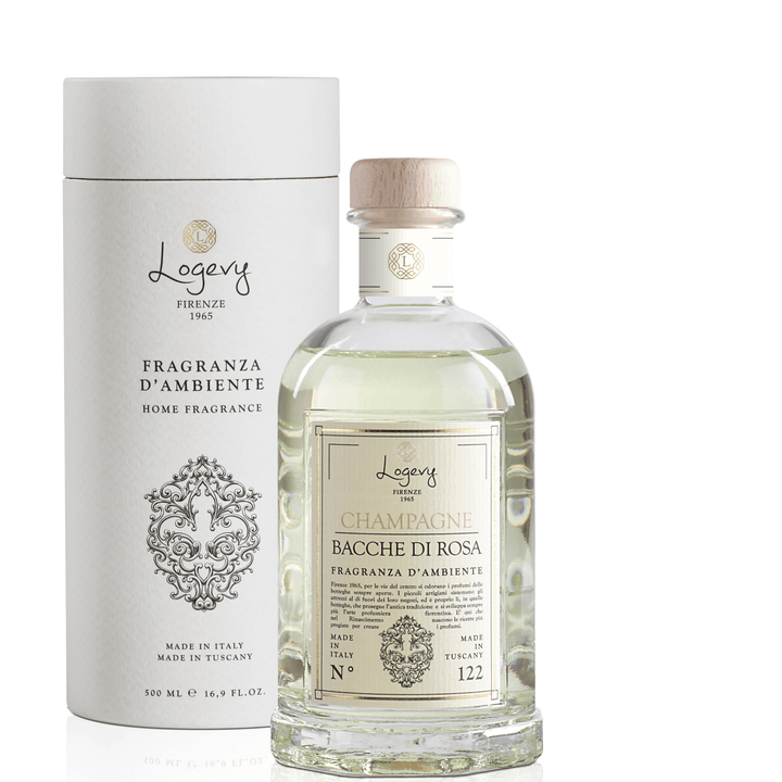 Home Diffuser 1l Magnum Diffuser Logevy  Champagne and Rose Berries Home Fragrance Brand