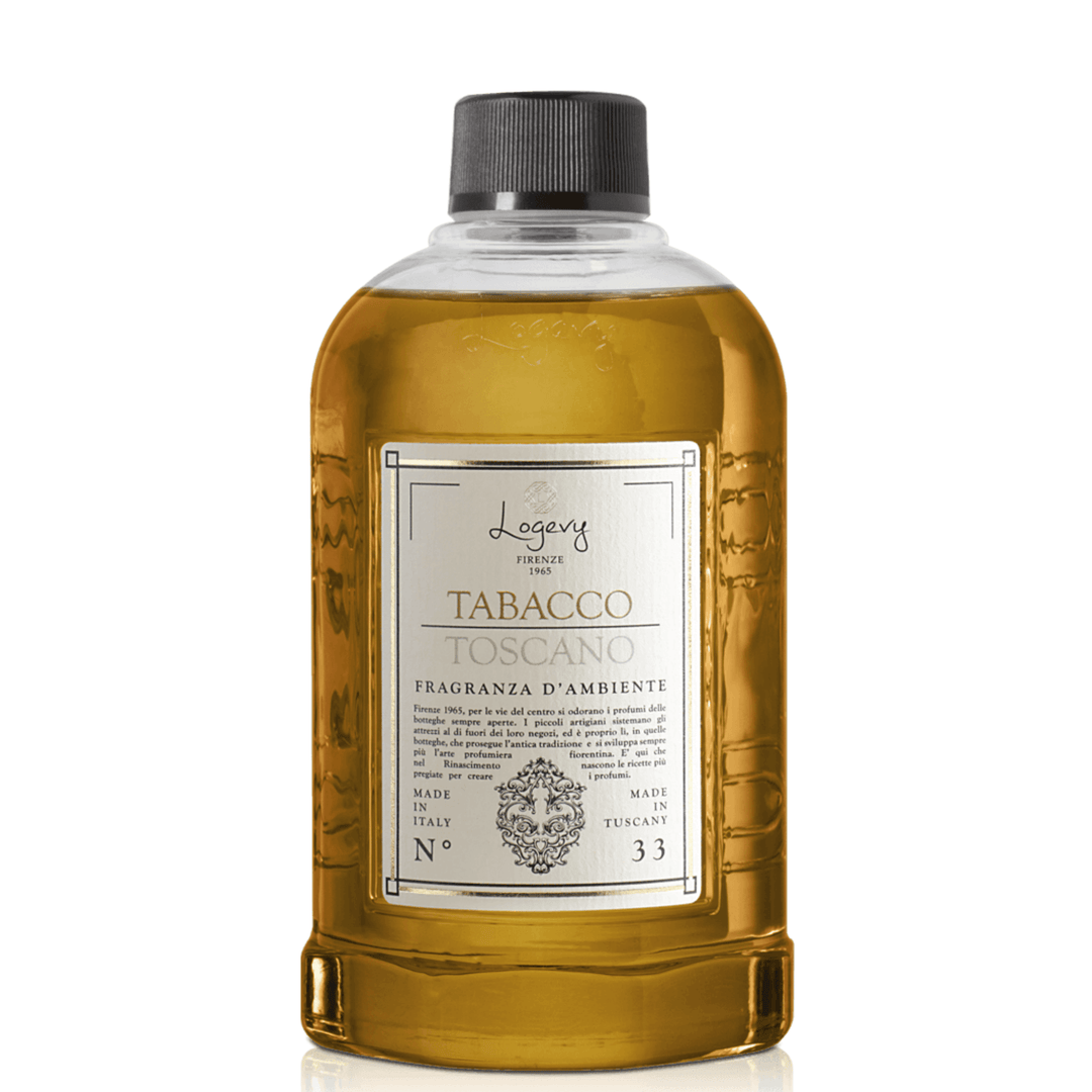 Home Diffuser 500ml Refill Logevy Tuscan Tobacco Home Fragrance Brand