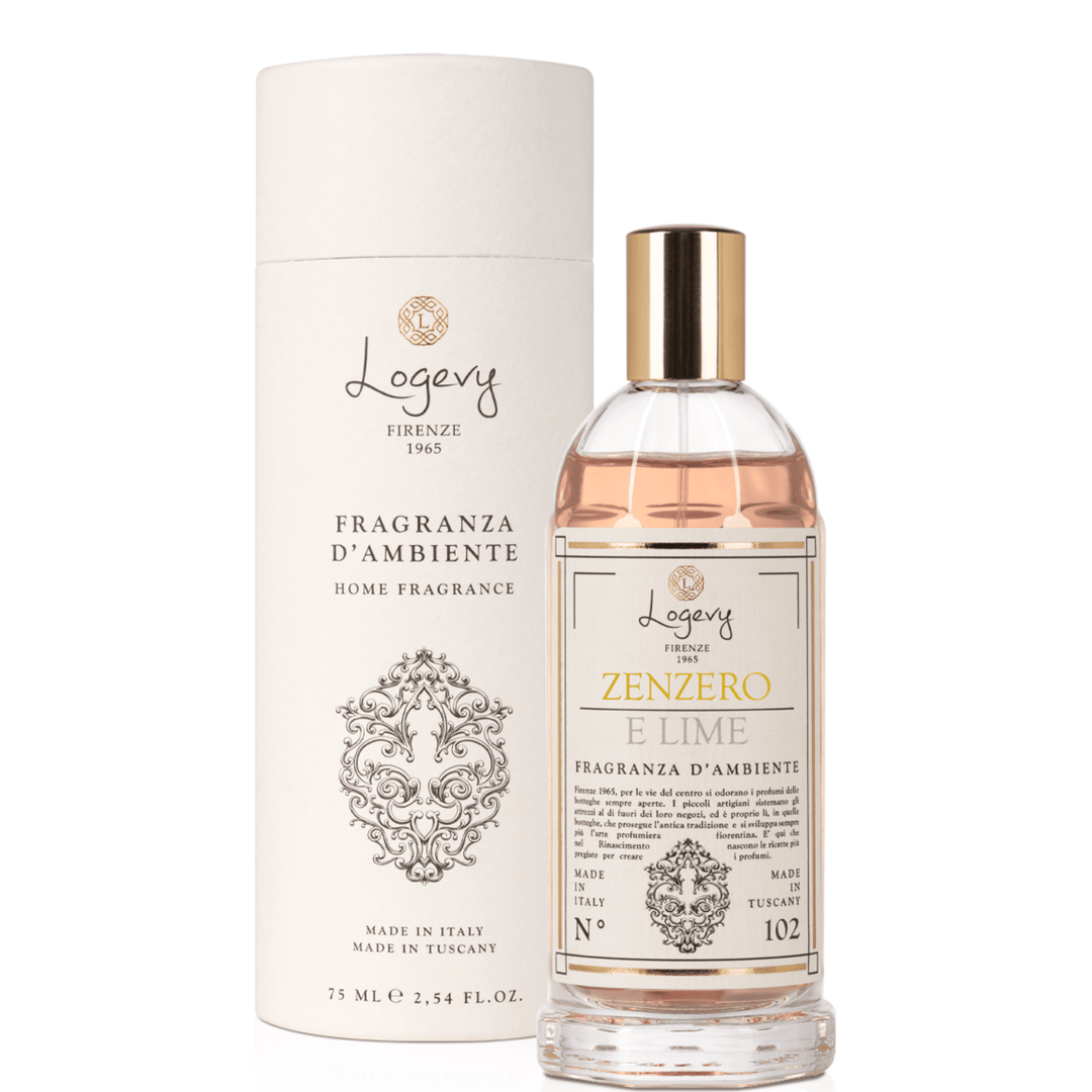 Home Diffuser 75ml Room Spray Logevy Ginger and Lime Home Fragrance Brand