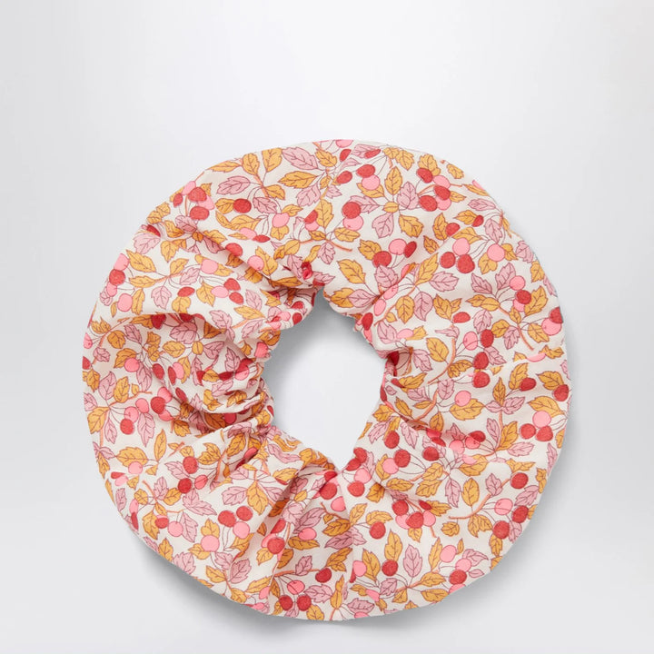 Il Gufo - Apricot scrunchie in Liberty fabric