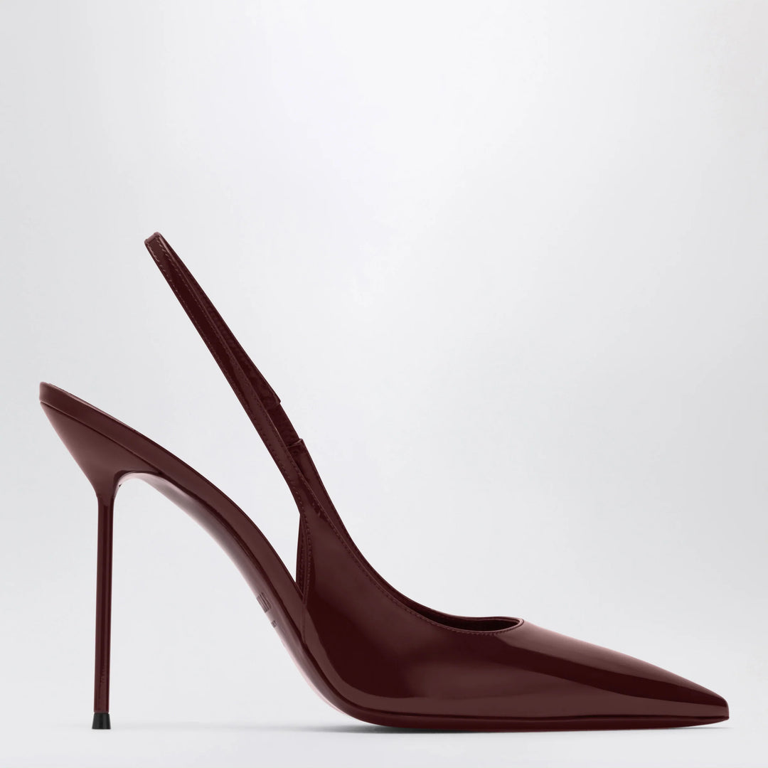 Paris Texas - Lidia slingback pumps in cherry patent leather