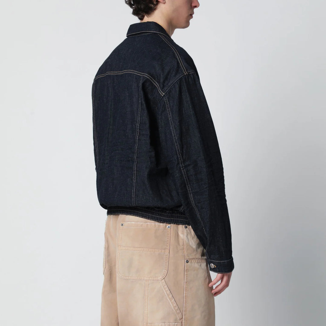 Dsquared2 - Navy blue zip-up denim jacket