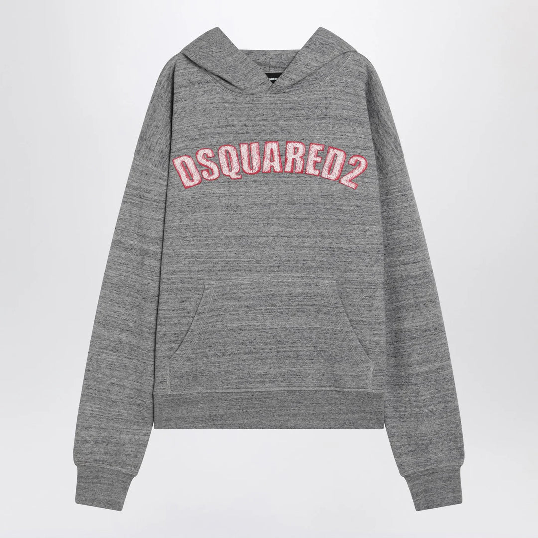Dsquared2 - Grey cotton sweatshirt with logo