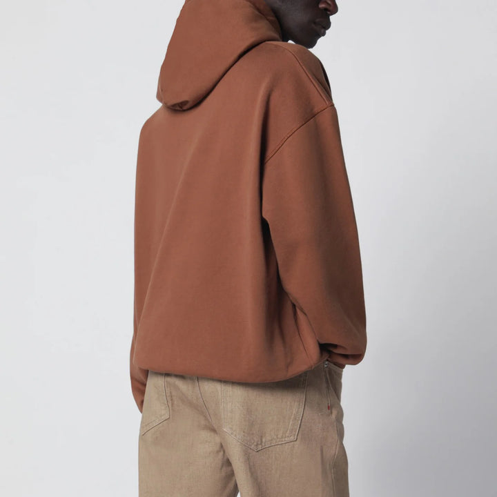 Dsquared2 - Brown relaxed-fit sweatshirt with logo