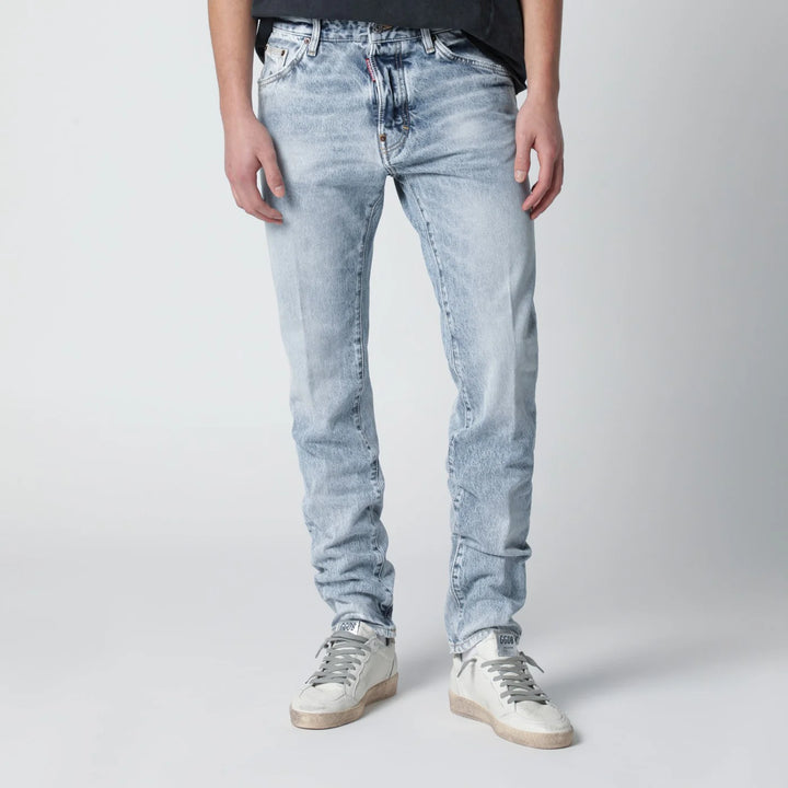 Dsquared2 - Vintage-effect stretch denim jeans