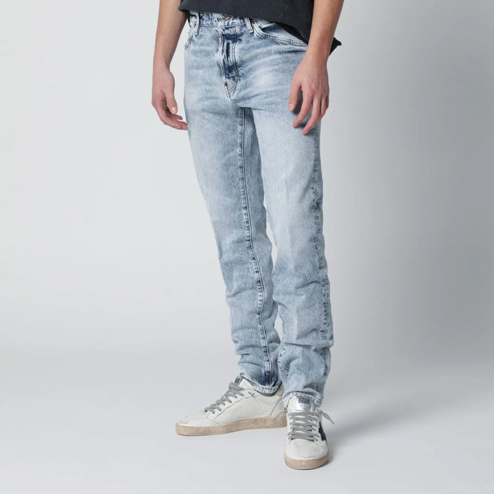 Dsquared2 - Vintage-effect stretch denim jeans