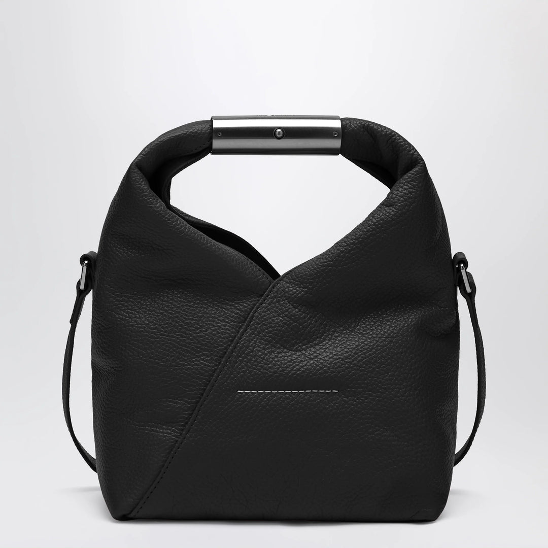 MM6 Maison Margiela - Japanese Bag Jewel Handle Classic in calf leather black