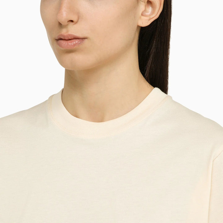 LouLou De Saison - Ivory crew-neck t-shirt