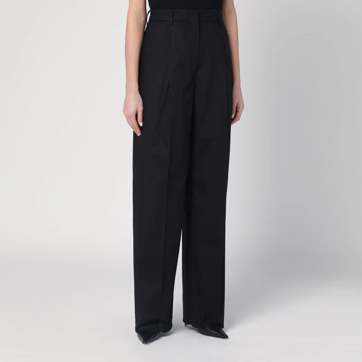 TheLatest - Wide black Axel trousers
