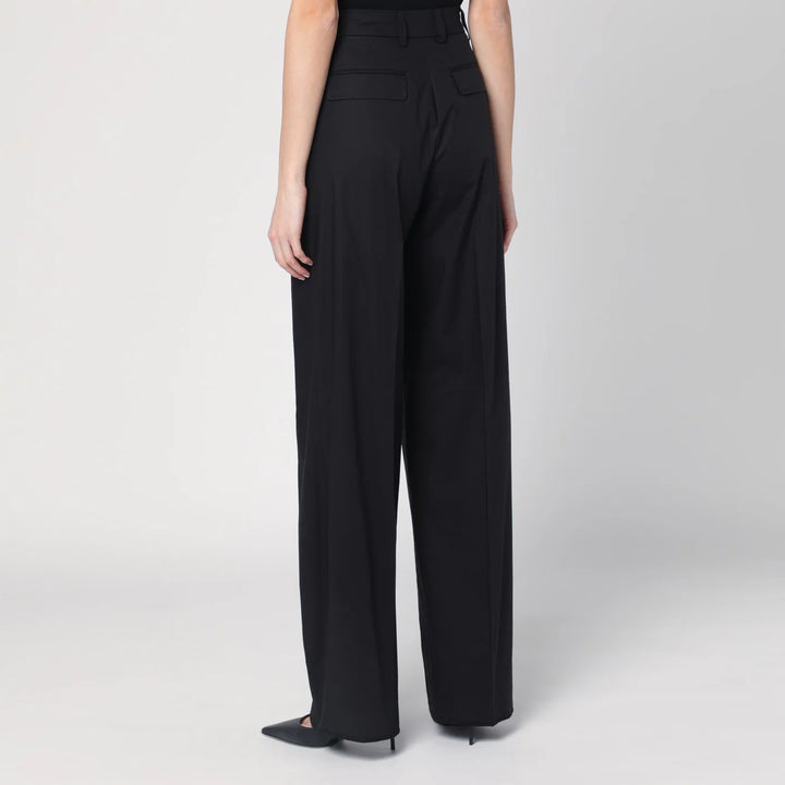TheLatest - Wide black Axel trousers