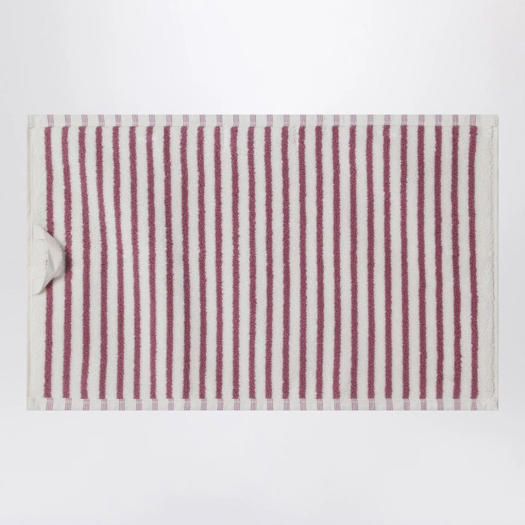 Tekla - Striped guest towel 30x50 cm