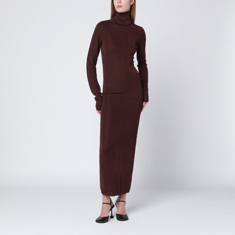 Dresses Entire Studios - Brown turtleneck dress - M/L Brand