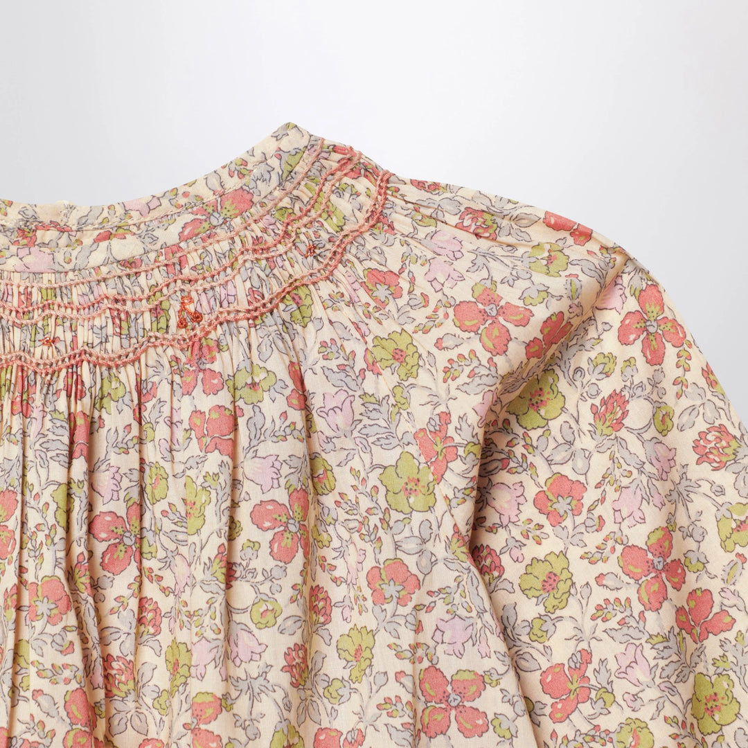 Bonpoint - Pink Liberty fabric shirt