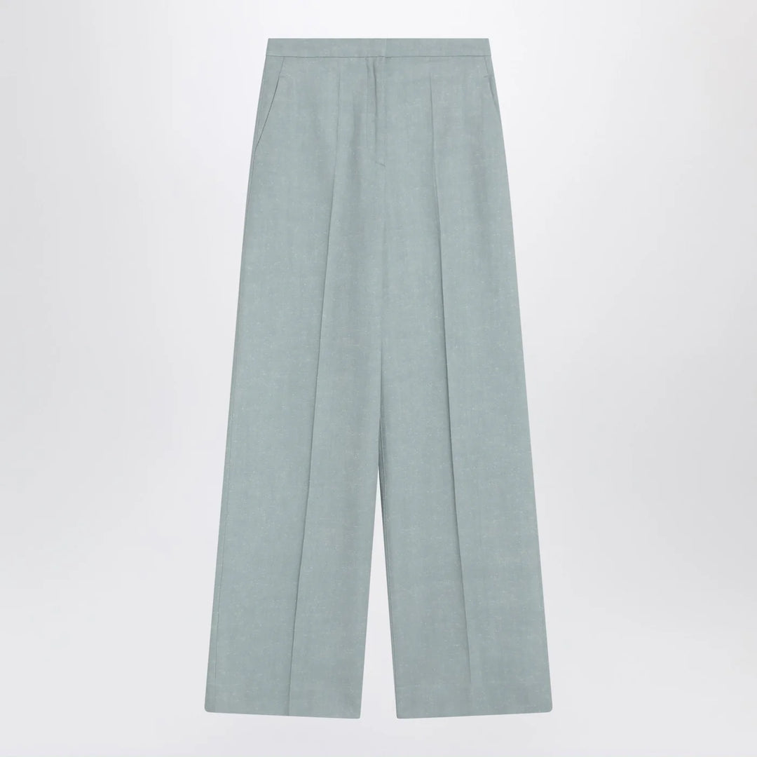 LouLou De Saison - Gray fog pants in cotton blend
