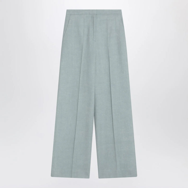 LouLou De Saison - Gray fog pants in cotton blend