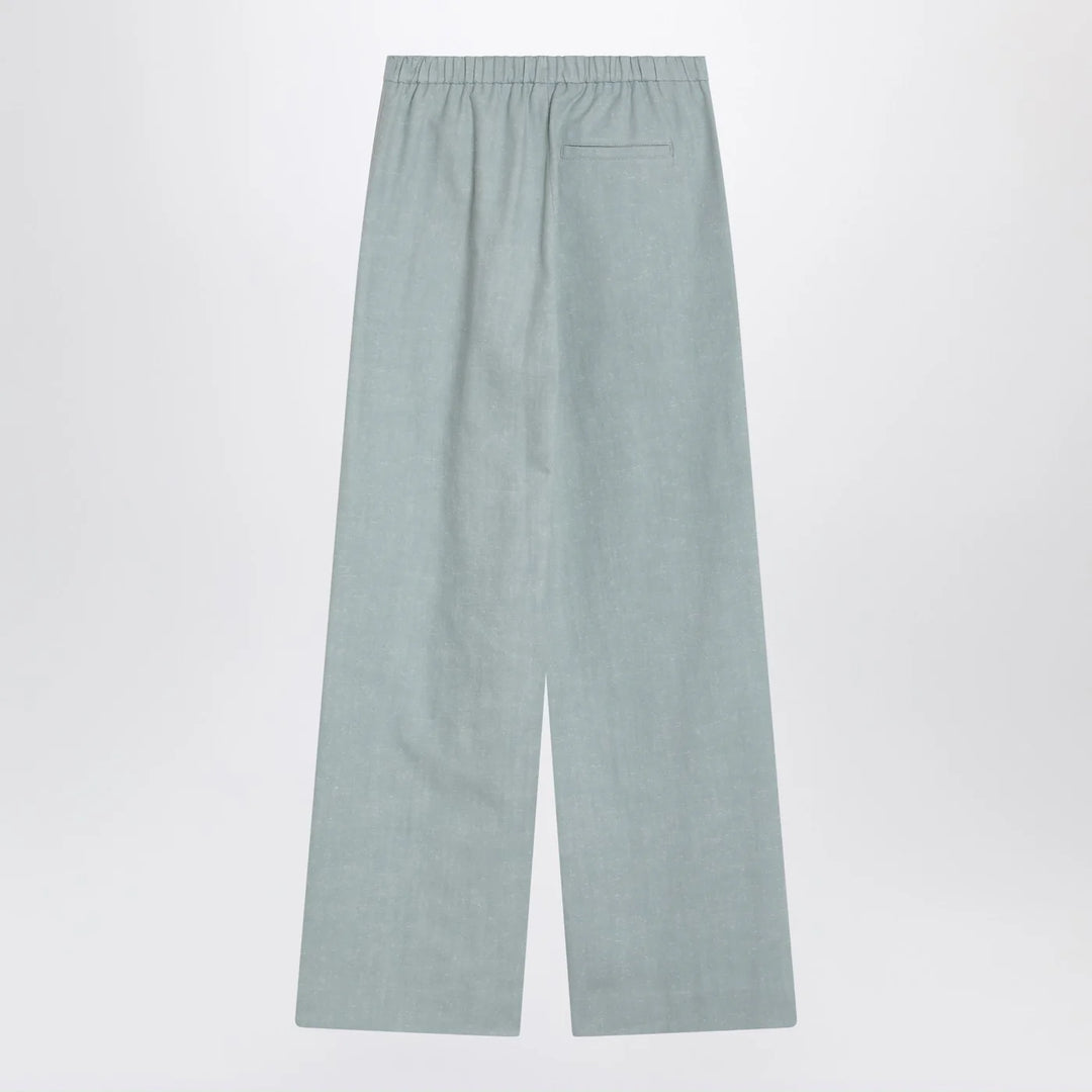 LouLou De Saison - Gray fog pants in cotton blend