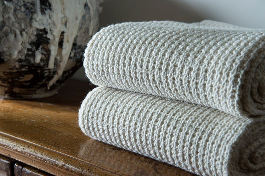 Bemboka ANGORA &amp; MERINO WOOL THROWS Bemboka Chunky Box Angora &amp; Merino Wool Throw - Pre-Shrunk Brand