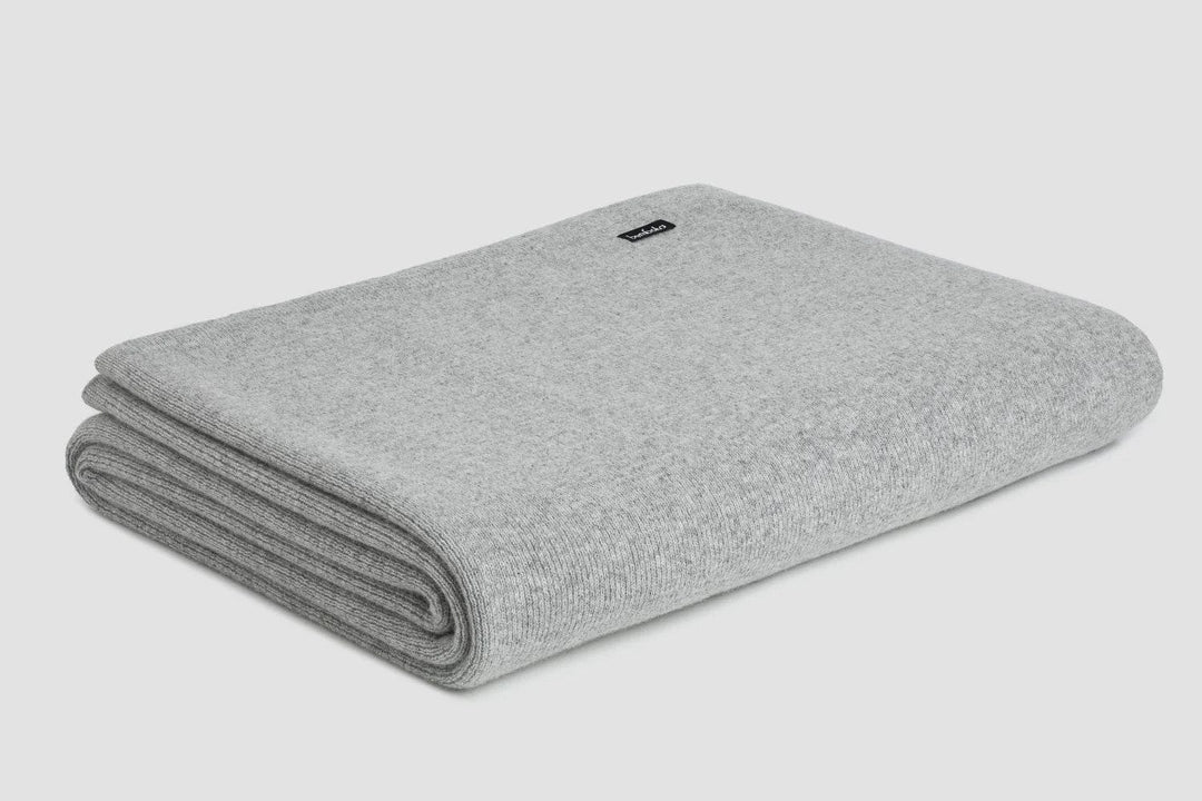 Bemboka Angora &amp; Merino Wool Throws 130x190cm Dove Bemboka Fine Rib Angora &amp; Merino Wool Throw - Pre-Shrunk Brand