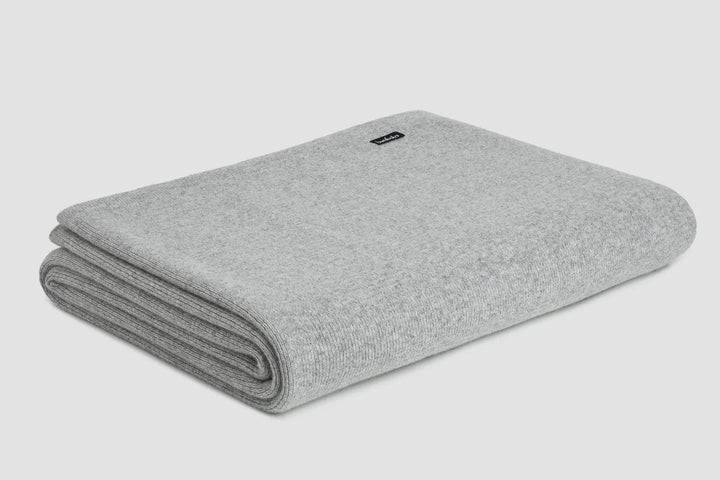 Bemboka Angora &amp; Merino Wool Throws 130x190cm Dove Bemboka Fine Rib Angora &amp; Merino Wool Throw - Pre-Shrunk Brand