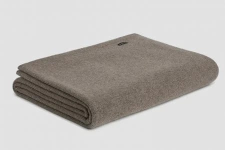 Bemboka Angora &amp; Merino Wool Throws 130x190cm Mocha Bemboka Fine Rib Angora &amp; Merino Wool Throw - Pre-Shrunk Brand