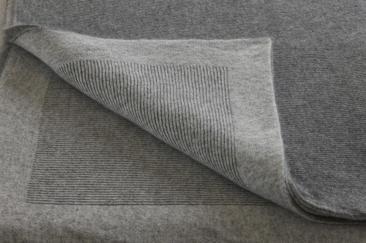 Bemboka ANGORA &amp; MERINO WOOL THROWS Bemboka Reversible Rib Angora &amp; Merino Wool Throw - Pre-Shrunk Brand