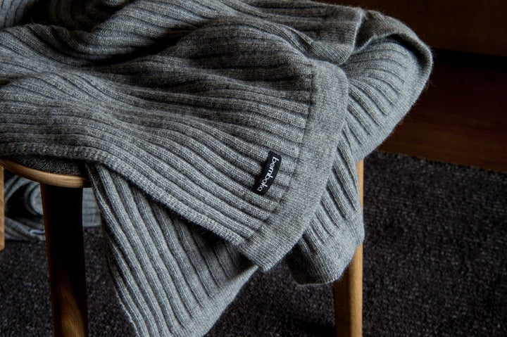 Bemboka ANGORA &amp; MERINO WOOL THROWS Bemboka Wide Rib Angora &amp; Merino Wool Blankets - Pre-Shrunk Brand