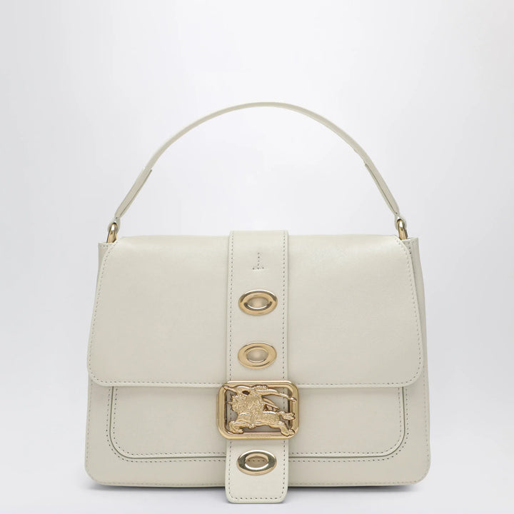 Burberry - Small Rider shoulder bag in beige lambskin Brand Apparel &amp; Accessories TU