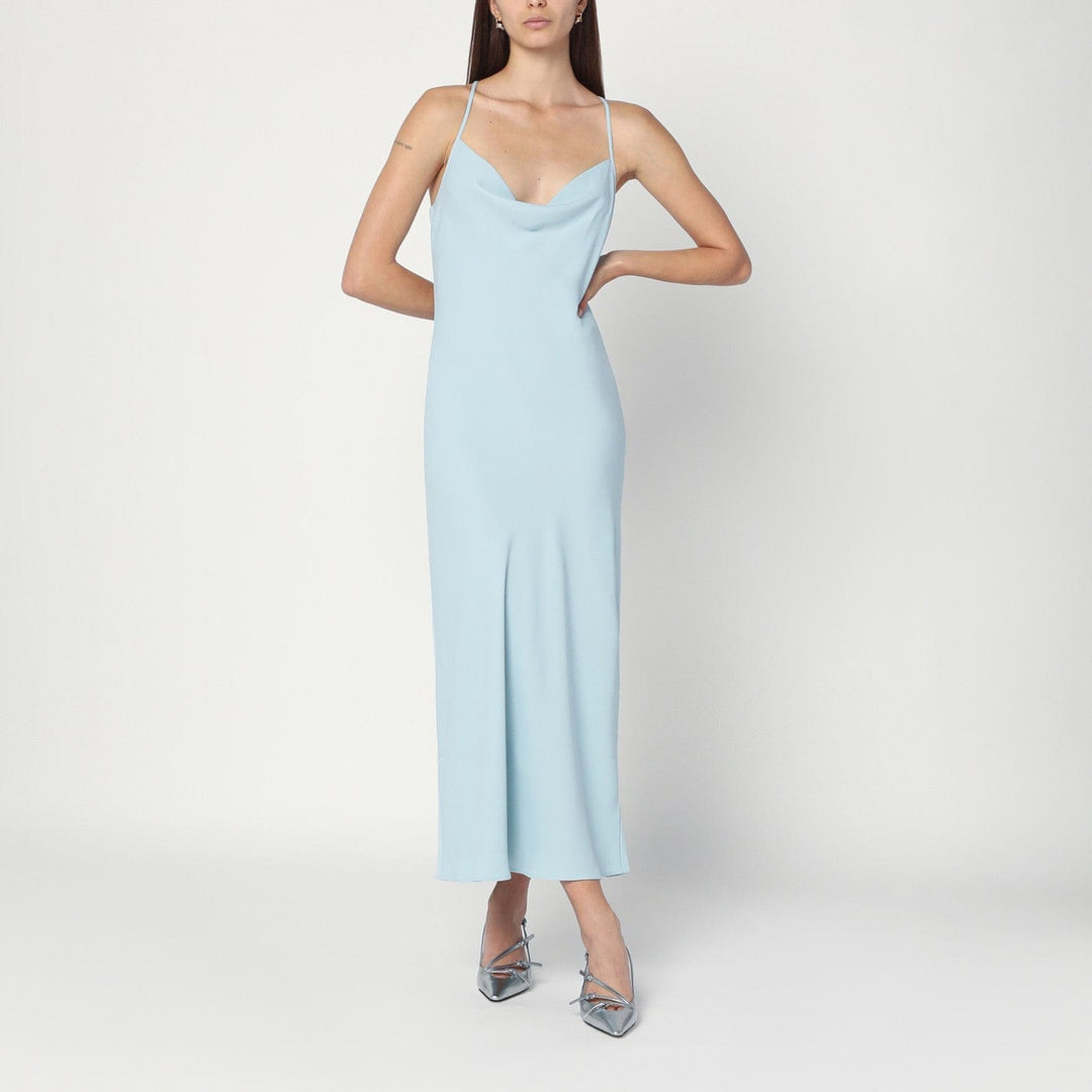Apparel & Accessories 4 US Calvin Klein - Light blue slip dress in crêpe Brand