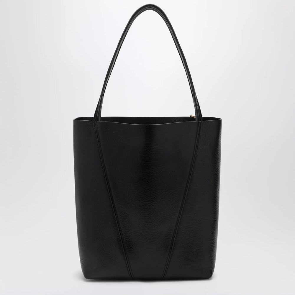 Chloé - Chloé Spin black medium Tote Bag Brand Apparel & Accessories