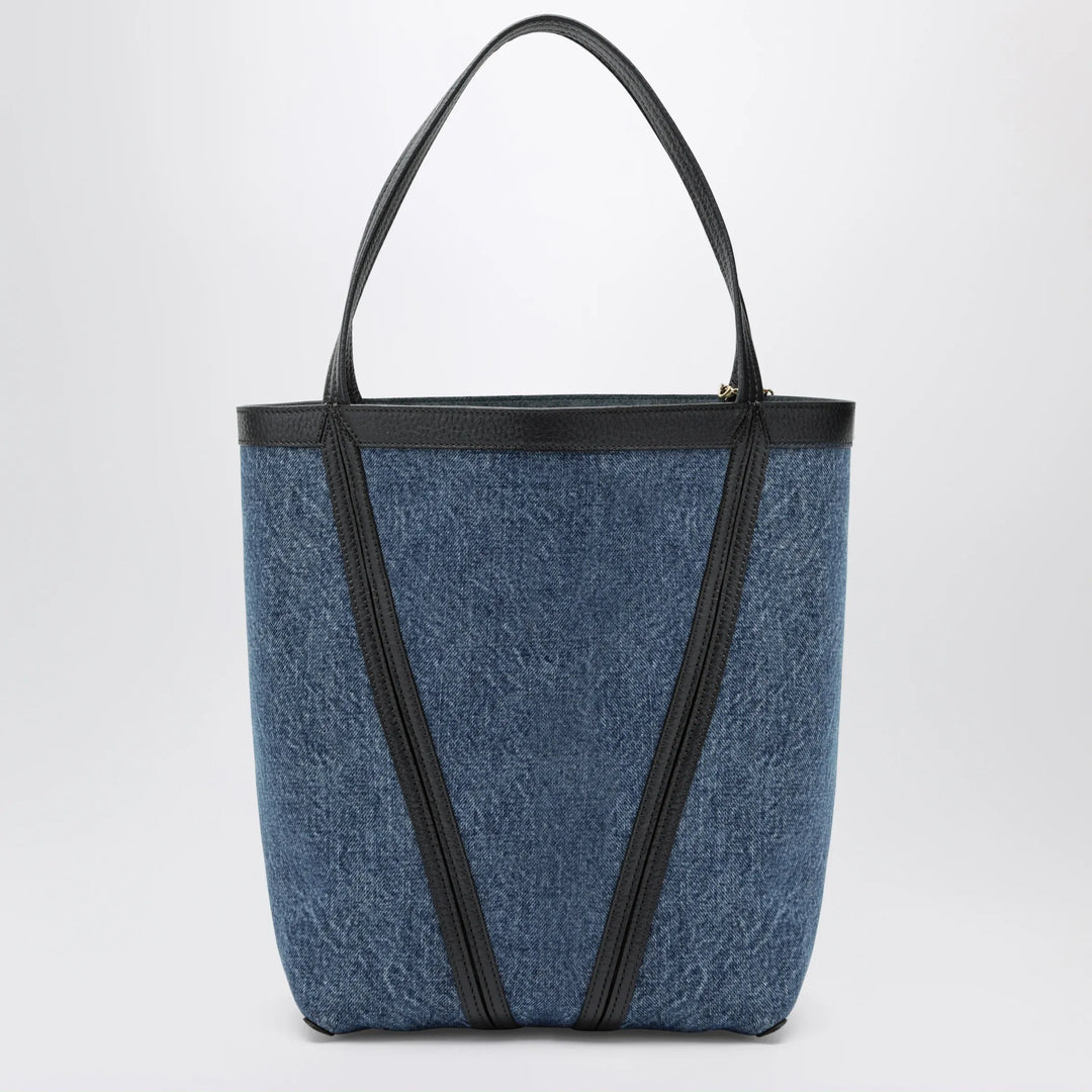 Chloé - Chloé Spin tote bag in denim Brand Apparel &amp; Accessories TU