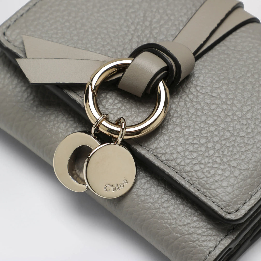 Chloé - Grey Alphabet Mini Trifold Wallet Brand Apparel &amp; Accessories TU