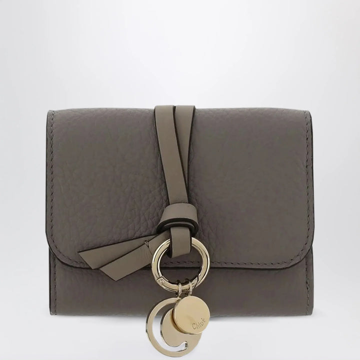 Chloé - Small Alphabet trifold wallet grey Brand Apparel &amp; Accessories TU