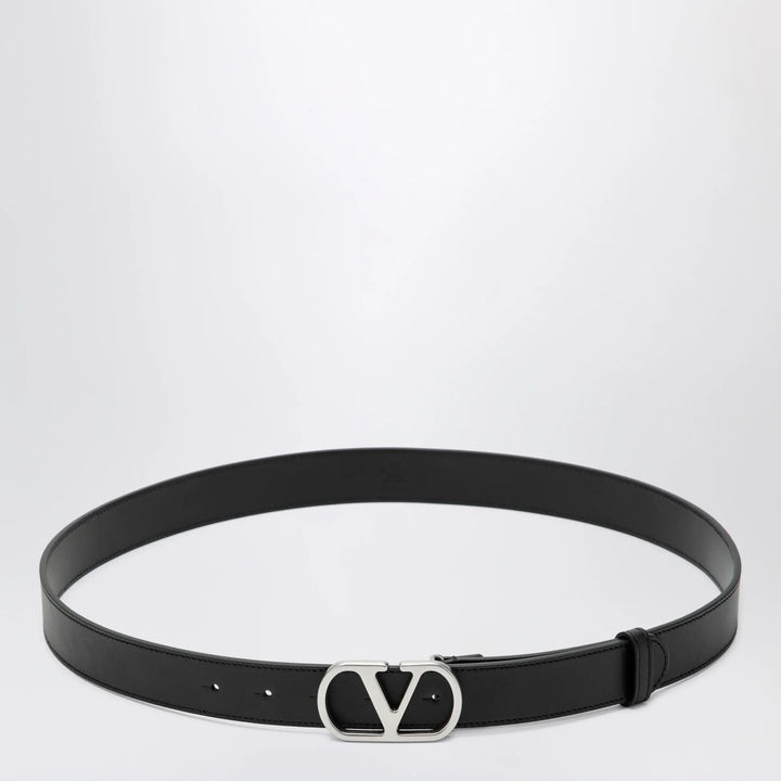 Valentino Garavani - Black VLogo Signature belt Brand Apparel &amp; Accessories > Clothing Accessories > Belts