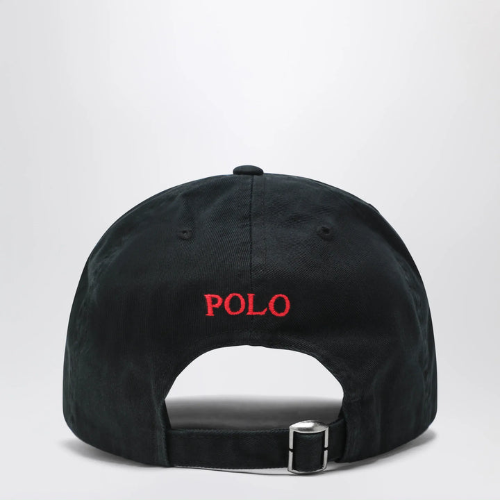 Polo Ralph Lauren - Black cotton baseball cap Brand Apparel &amp; Accessories > Clothing Accessories > Hats U