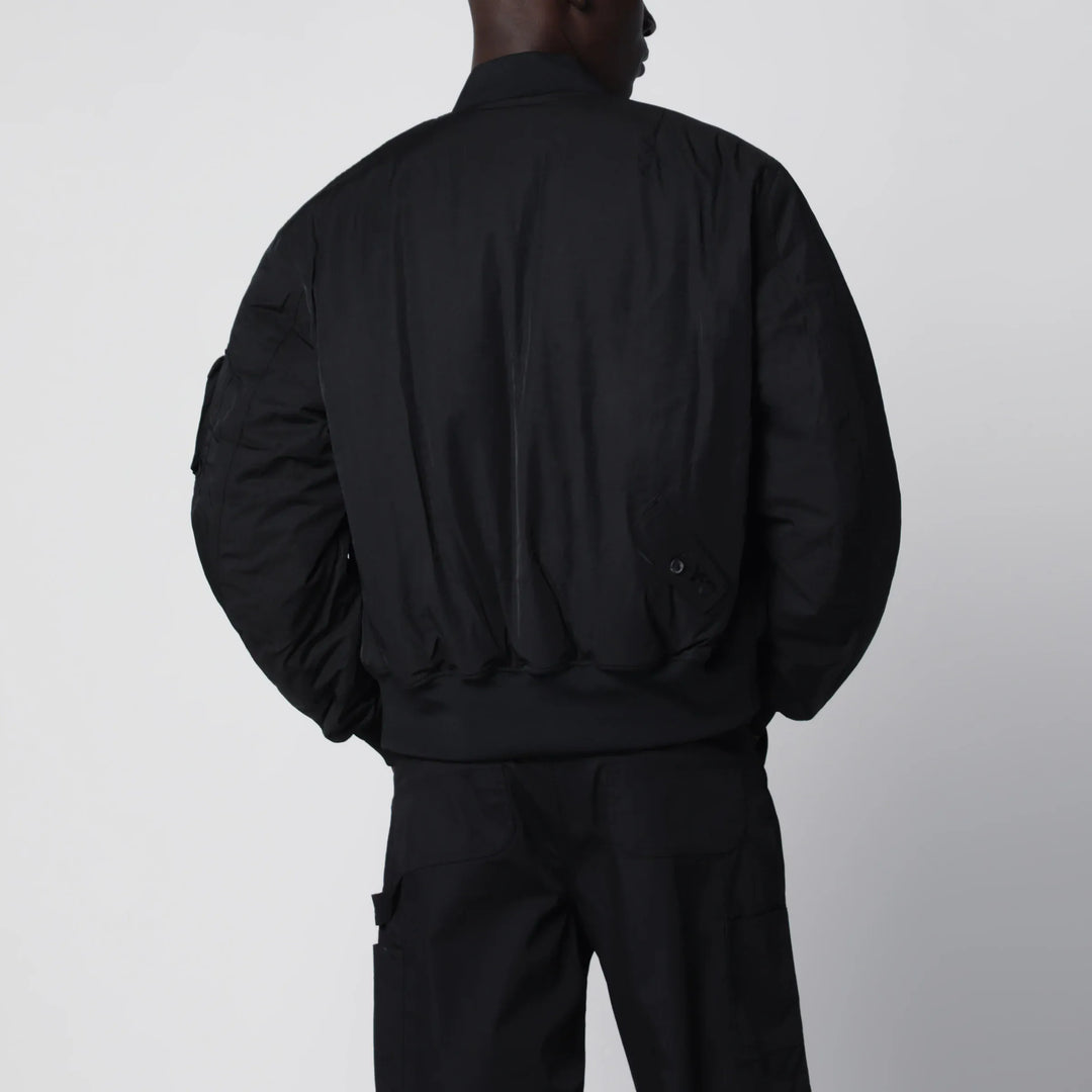 adidas Y-3 - Y-3 bomber jacket in black nylon Brand Apparel &amp; Accessories > Clothing > Outerwear > Coats &amp; Jackets M