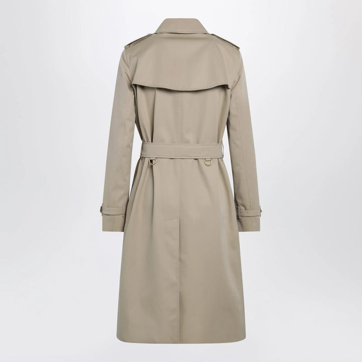 Burberry - Long Kensington Heritage cotton trench coat in honey Brand Apparel &amp; Accessories > Clothing > Outerwear > Coats &amp; Jackets