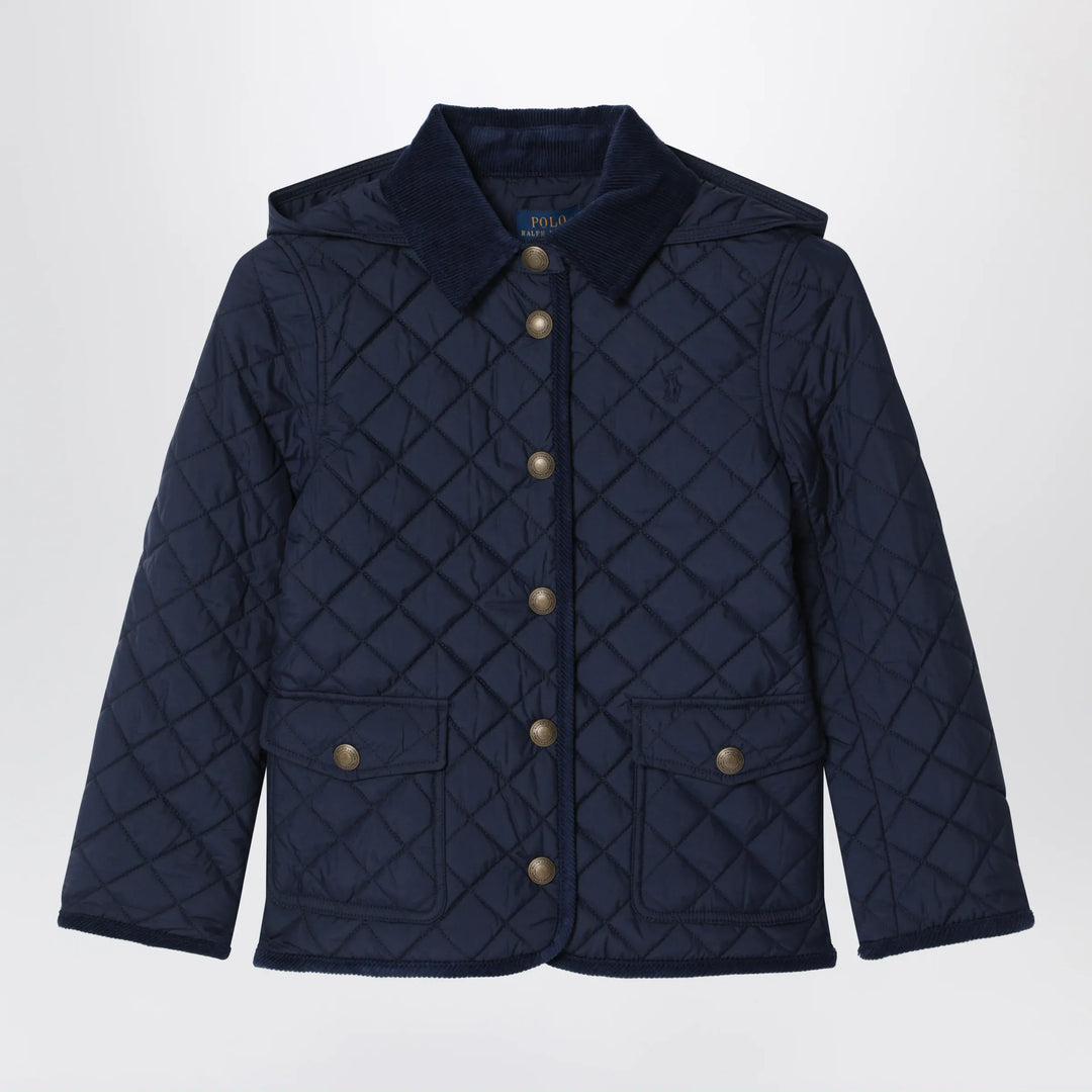 Polo Ralph Lauren - Navy quilted barn jacket Brand Apparel & Accessories > Clothing > Outerwear > Coats & Jackets M