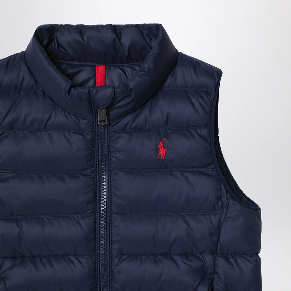 Polo Ralph Lauren - Navy blue P-Layer quilted vest Brand Apparel & Accessories > Clothing > Outerwear > Vests