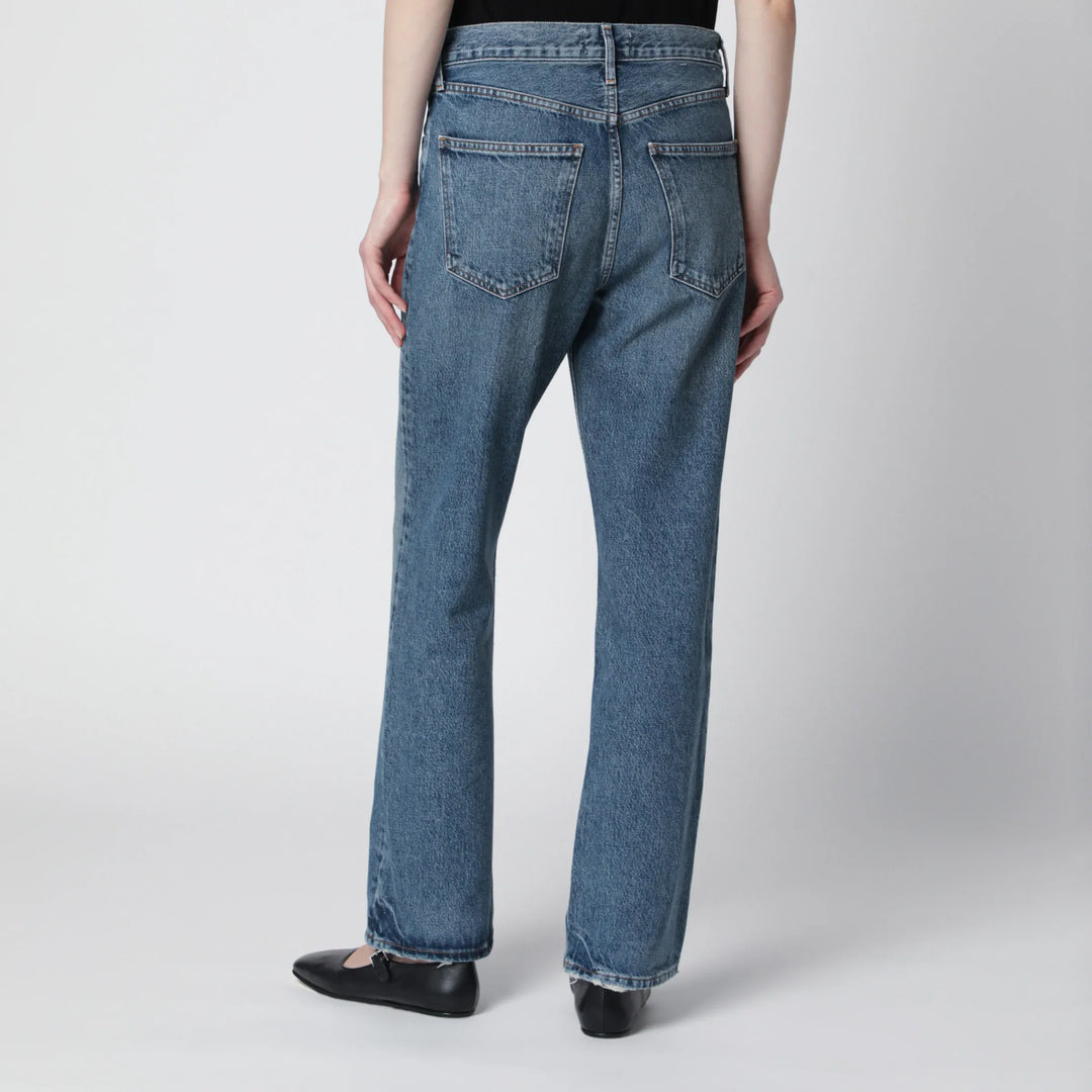 AGOLDE - Lana straight-leg jeans in indigo denim Brand Apparel &amp; Accessories > Clothing > Pants