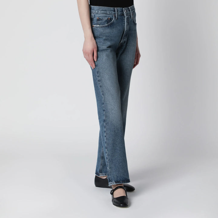 AGOLDE - Lana straight-leg jeans in indigo denim Brand Apparel &amp; Accessories > Clothing > Pants