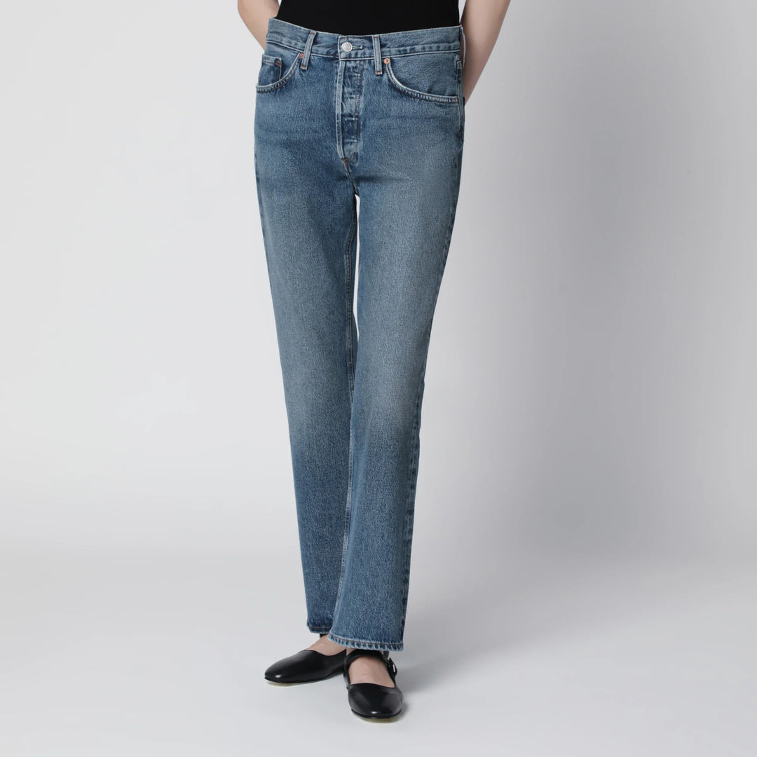 AGOLDE - Lana straight-leg jeans in indigo denim Brand Apparel &amp; Accessories > Clothing > Pants 24